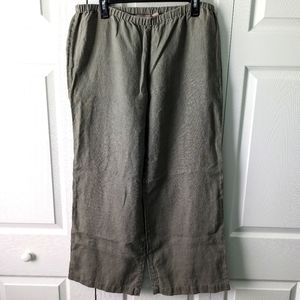 Chicos Linen Pants Size 2